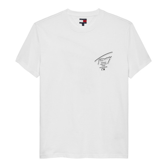Tommy Hilfiger Ανδρική κοντομάνικη μπλούζα Signature Back Logo Jersey T-Shirt